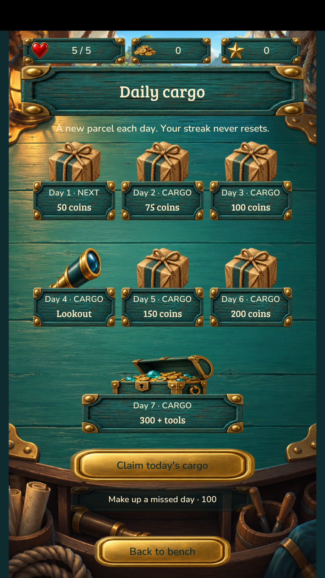 Nut Cracker Cove gameplay screenshot 4